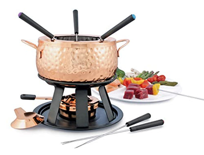  Swissmar 11-Piece Meat Fondue Set (Copper)