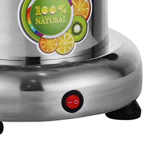  F-A3000 Juicer Machine, Fruit And Vegetables Juice Maker, Commercial Juice Extractor Stainless Steel Heavy Duty 110V 370W