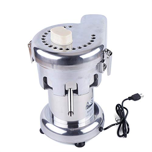  370W 110V Electric Juice Extractor Commercial Juicer Extractor Machine Fruit Stainless Steel Juice Extractor Vegetable Orange Juicer Extractor - Juice & Residue Separated