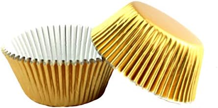  Foil Baking Cups Cupcake Wrappers Muffin Liners, Standard, 200 Count (Purple)