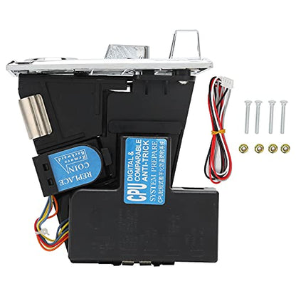  Dpofirs Coins Acceptor, Electronic Coin Acceptor For Arcade/Video/Games/Vending/Washing Machine Part, With An Anti‑electromagnetic