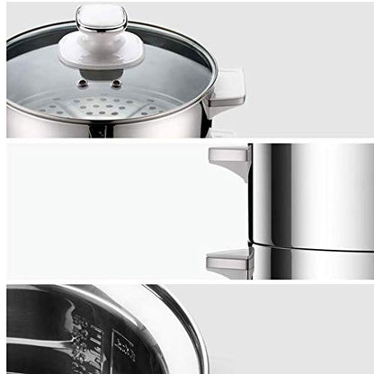  Electric Food Steamer 3 Layer Cooking Pot, 1360W, 11-Liter Capacity, Expected Time Vegetable