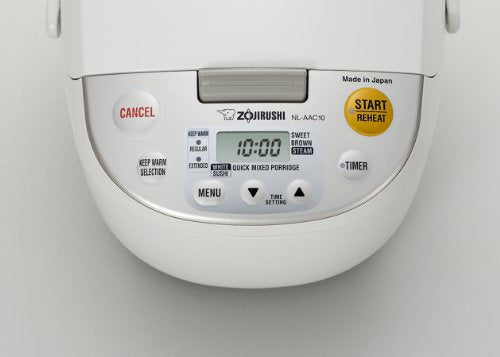  NL-AAC10 Micom Rice Cooker (Uncooked) And Warmer, 5.5 Cups/1.0-Liter, 1.0 L,Beige