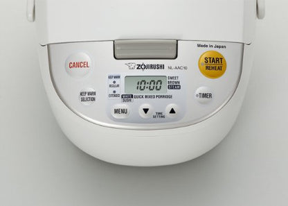  NL-AAC10 Micom Rice Cooker (Uncooked) And Warmer, 5.5 Cups/1.0-Liter, 1.0 L,Beige