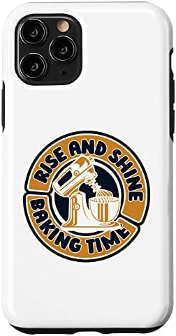  IPhone 12/12 Pro Rise And Shine Baking Time Baker Bread Expert Bakery Case