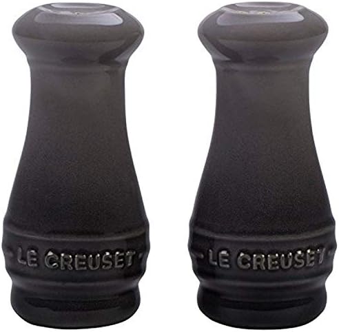 Le Creuset Stoneware Salt & Pepper Shakers Set Of 2, 4 Oz. Each, Caribbean