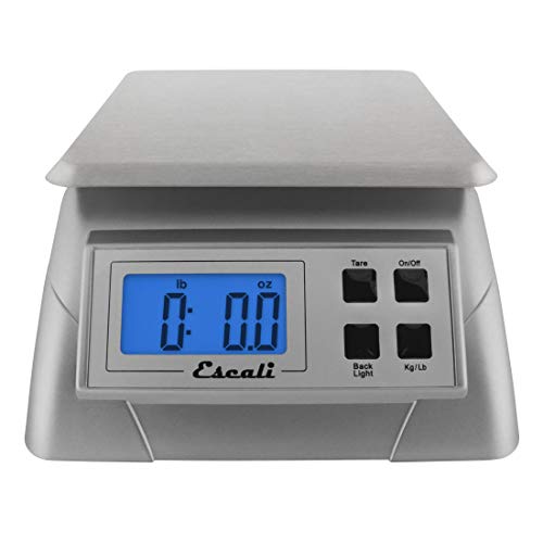  Alimento 136DK Digital Kitchen Scale, Elite Food Measuring To The Gram With Removable Stainless Steel Platform And LCD Display, Baking And Cooking Made Simple