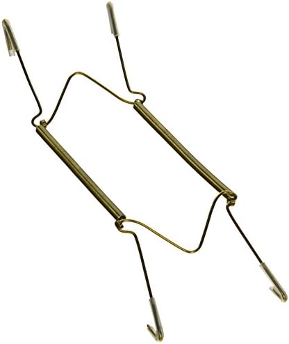  Plate Hanger Brass, FITS 7"-10" PLATES