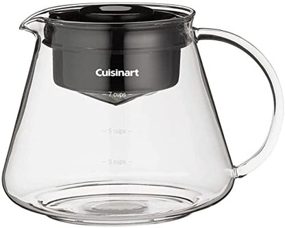 Cuisinart DCB-10P1 Automatic Cold Brew Coffeemaker With 7-Cup Glass Carafe, Black/Stainless