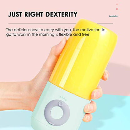  500ML Portable Blender Juicer Shaker Cup Miniature USB Rechargeable Fruit Mixer For Home Kitchen Travel