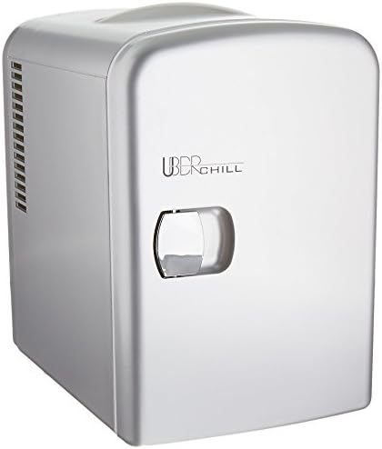 B-CH1-MB, Skin Care, Beauty, Makeup, Cosmetics Storage | Skincare Bedroom | Portable Mini Fridge Cooler And Warmer, 4L, Blackout Matte Black