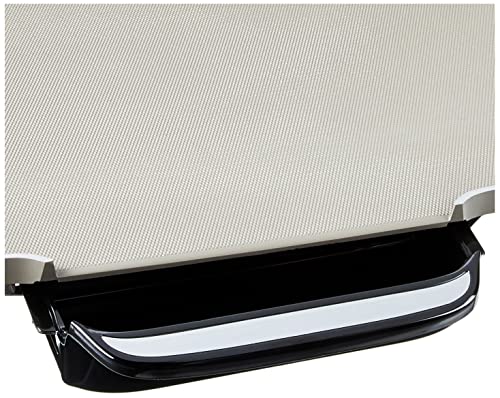 Presto Ceramic 22-inch 07062 Electric Griddle With Removable Handles, Black, One Size