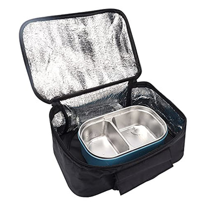 GENERIC Portable Mini Car Microwave 12V Electric Oven Fast Heating Picnic Box For Travel Camping Food Cooking Black.