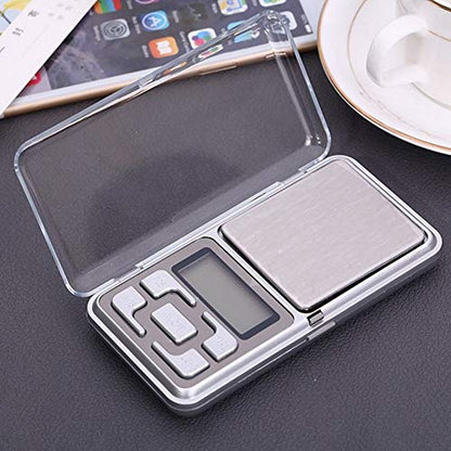  Gram Weighing Scale ，Mini Pocket Balance Weigher With LCD Display，Electronic Gram Scale For Jewelry Seasoning Kitchen