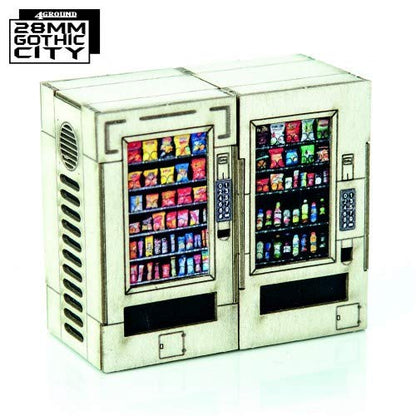  4Ground Vending Machines White X2 (Pre-Painted)