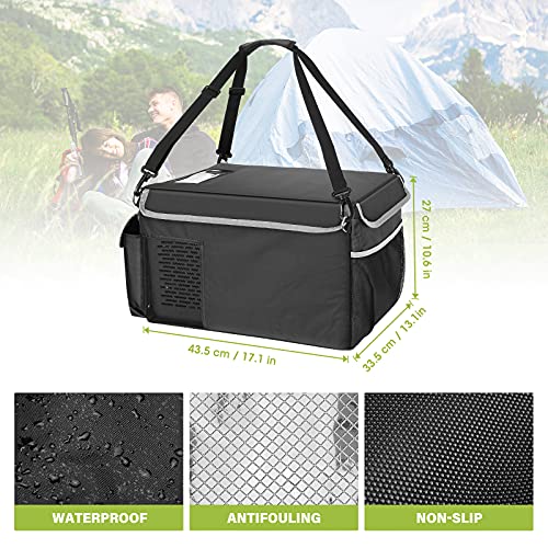  Insulated Protective Cover Transit Bag For 10 Quart Portable Refrigerator Fridge