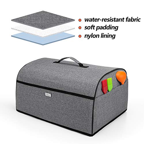  Uxja Toaster Oven Cover Compatible With Hamilton Beach 6-Slice Toaster Oven, Gray