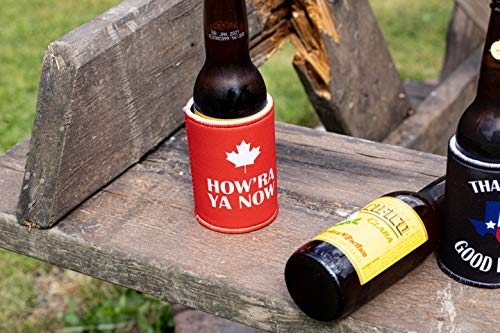  Of 4 Letterkenny Inspired Can Coolers - How Are Ya Now, Pitter Patter, Texas 10-4, Get This Guy A Puppers