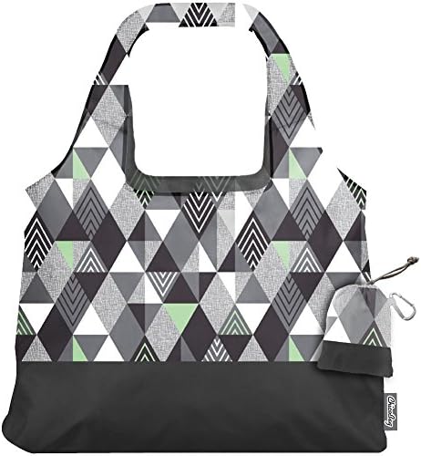  ChicoBag Vita Reusable Tote Bag With Carabiner Clip | Compact Reusable Shopping Bags | Eco Friendly