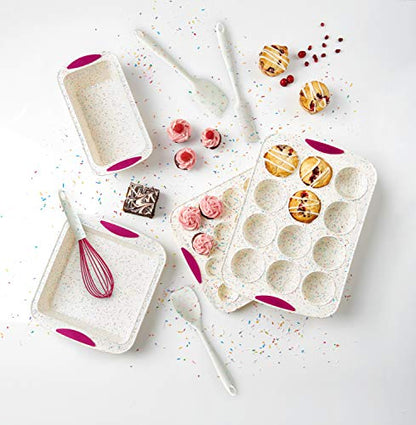  Confetti Silicone Set Of 3 Spatulas