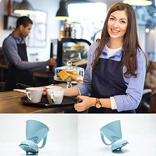  NEW Coffee Dripper Macaron Blue Coffee Maker Safe BPA Free Plastic Hassle-Free Ways Make Manual Pour Over Coffee & Cold Brew, 10 Fl Oz