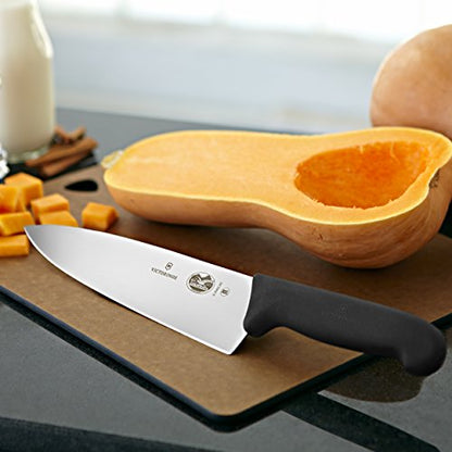 Victorinox Fibrox Pro Knife, 8-Inch Chef's FFP, 8 Inch, Black