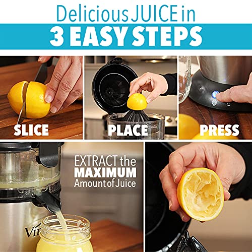  Bundle | Hands-Free Automated Electric Citrus Juicer And Express Cold Brew Electric Coffee Maker