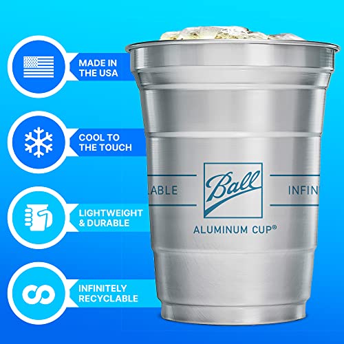  Recyclable Party Cups, 16 Oz. Cup, 30 Cups Per Pack