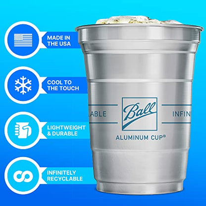  Recyclable Party Cups, 16 Oz. Cup, 30 Cups Per Pack
