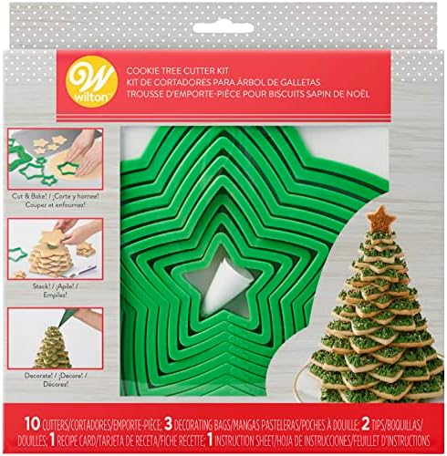 Wilton Gingerbread Cookie Tree Cutter Set