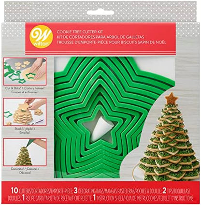 Wilton Gingerbread Cookie Tree Cutter Set