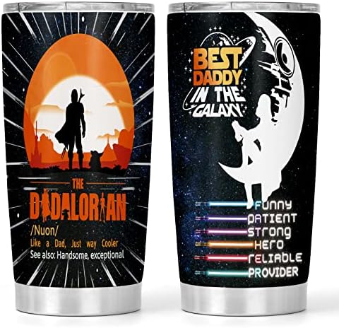  Father's Day Gifts For Husband, 20oz Stainless Steel Vacuum Insulated Tumbler Travel Coffee Mug - Birthday Day Gifts, Christmas Gifts, Valentine's Day For Men - Dishwasher Safe