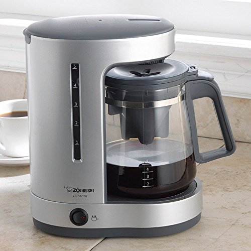  EC-DAC50 Zutto 5-Cup Drip Coffeemaker,Silver