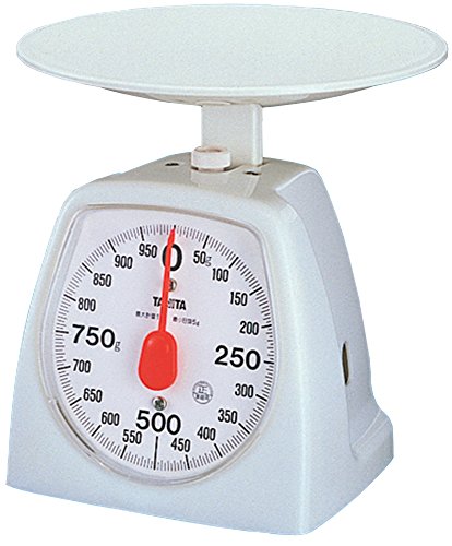  Analog Cooking Scale, 2.2 Lbs (1 Kg), Red, 1439-1kg
