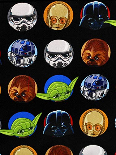 Disney Star Wars Boy's Girl's Adult's Soft Insulated School Lunch Box (One Size, Black)