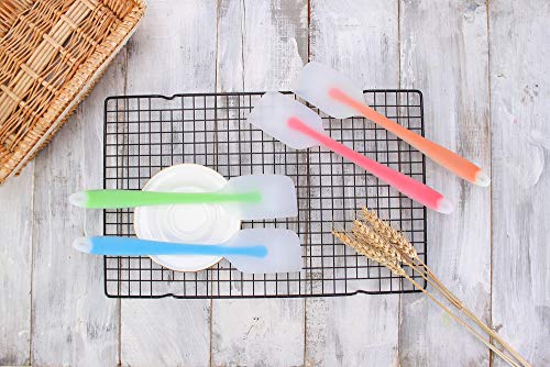  Silicone Spatula Set Of 4 - Heat Resistant Flexible Spatula 450F With Stainless Steel Core - Food Grade Premium Good Grip Kitchen Utensils - Seamless, Heavy Duty, BPA Free, Dishwasher Safe