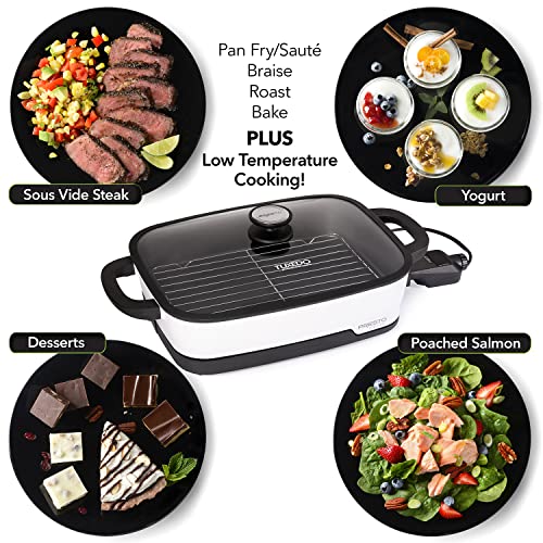Presto 06854 Tuxedo™ Digital Precision Skillet Multi-cooker