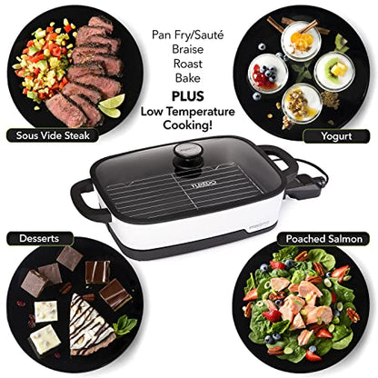Presto 06854 Tuxedo™ Digital Precision Skillet Multi-cooker