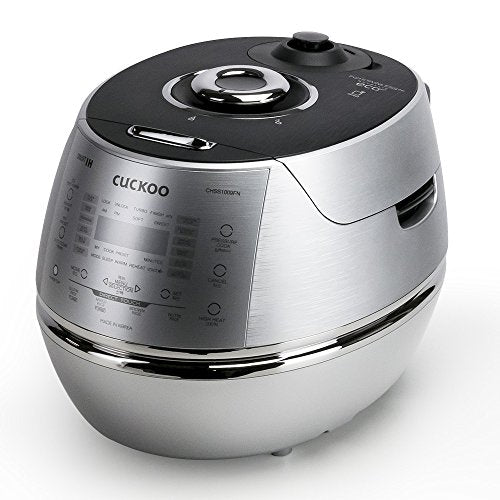  CRP-CHSS1009FN Induction Heating Pressure Rice Cooker, 10 Cups, Metallic