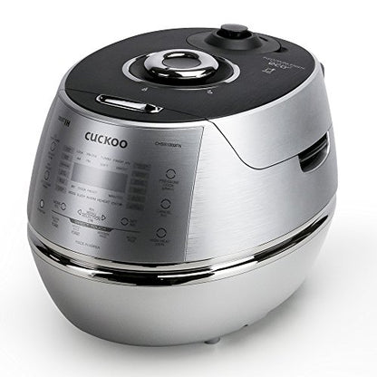  CRP-CHSS1009FN Induction Heating Pressure Rice Cooker, 10 Cups, Metallic