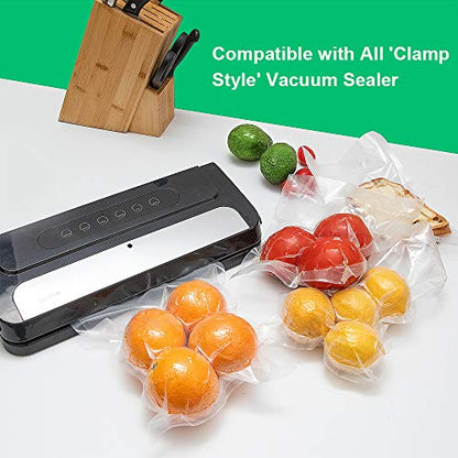  6 Pack 8"x20'(3Rolls) And 11"x20' (3Rolls) Vacuum Sealer Bags Rolls With BPA Free,Heavy Duty,Great For Vac Storage Or Sous Vide Cooking