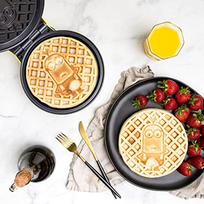  Minions Kevin Waffle Maker- Iconic Minion On Your Waffles - Waffle Iron