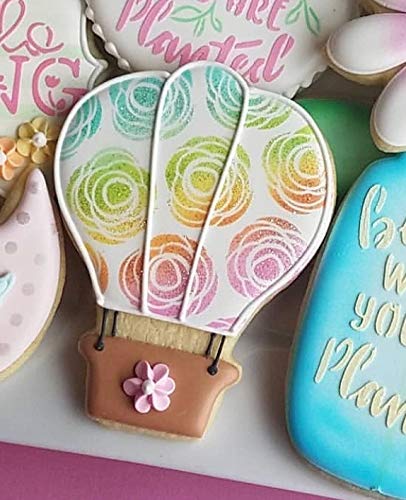  Hot Air Balloon Cookie Cutter, 4.25" Made In USA By Ann Clark
