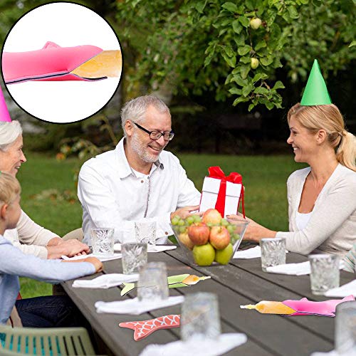  22 Pieces Ice Pop Holders Popsicle Holder Bags Mermaid And Shark Ice Pop Sleeves Freezer Pop Holders Bags