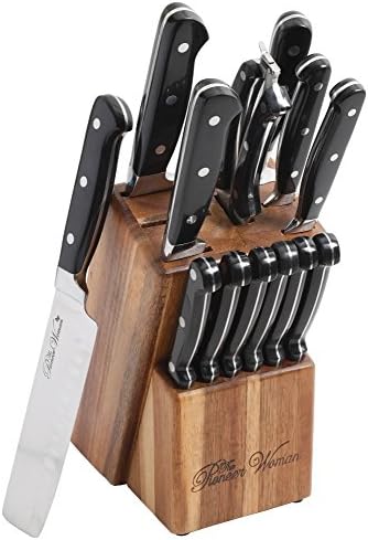  14-Piece ,TURQUOISE,The Pioneer Woman Cowboy Rustic Cutlery Set,