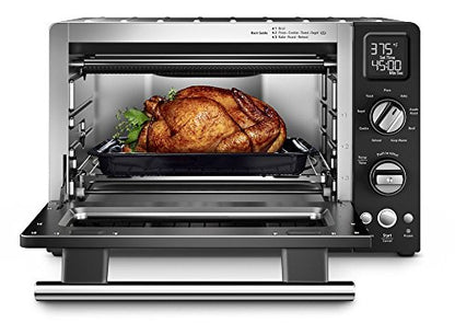 KitchenAid KCO275OB Convection 1800W Digital Countertop Oven, 12", Onyx Black (Renewed)