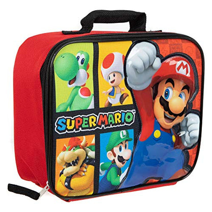 Bioworld Super Mario Brothers Retro Video Game Insulated Lunchbox