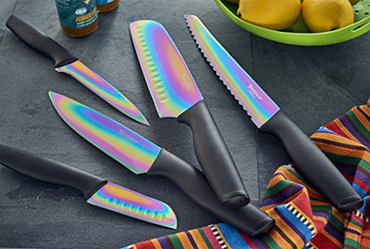  MC01A656D Rainbow Titanium – 12 Piece Cutlery Set – Multi