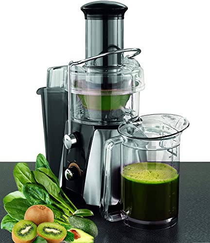  Juice Extractor For Vegetables & Fruits - 2-Speed Modes 900W (Silver)