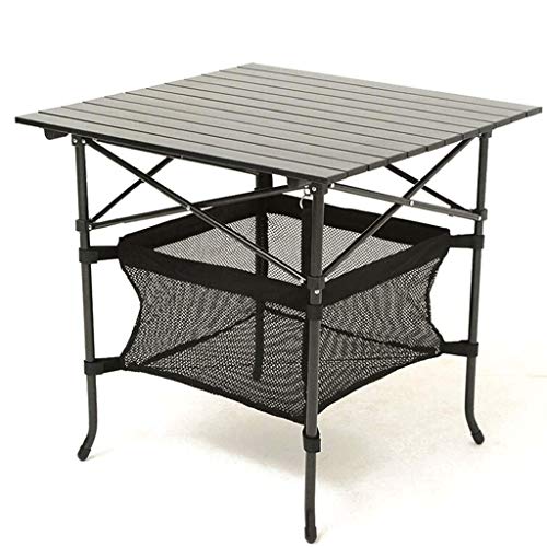  EYHLKM Camping Folding Table, Portable Lightweight Foldable Compact Small Table, Perfect For Outdoor, Camping, Picnic, Beach, Hiking, Easy To Install & Clean